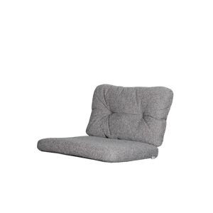 Ocean sofapute Cane-Line veve dark grey, enkel