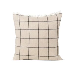 ferm LIVING Calm pute camel-black 48x48 cm