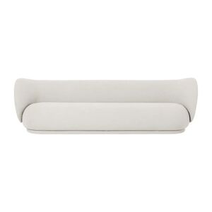 ferm LIVING Rico sofa bouclé 4-seter Bouclé offwhite