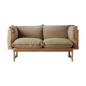 Gärsnäs Bleck 2-seters sofa Bøk-white-foss 0212