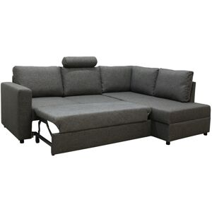 SparMax Svelvik Sovesofa 3a - Mørk Grå