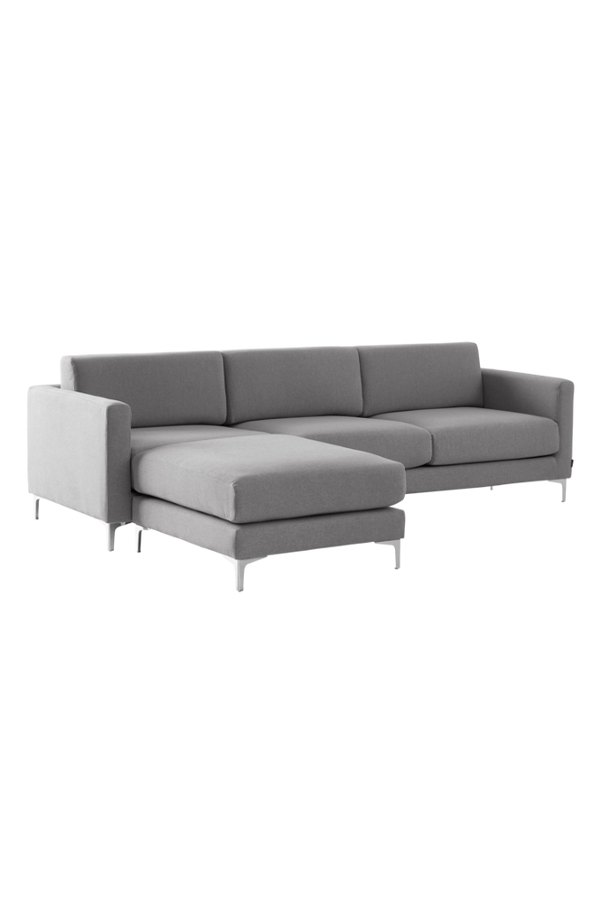 NEW YORK sofa 3-seter - divan Grå