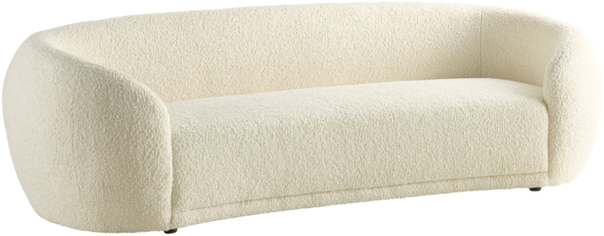 AUSTIN TEDDY sofa 3-seter  Naturhvit