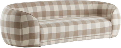 AUSTIN RUTA sofa 3-seter Beige/hvit