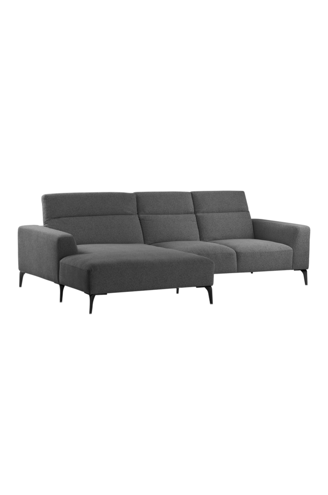 LINDAU sofa 3-seter - divan Antrasittgrå