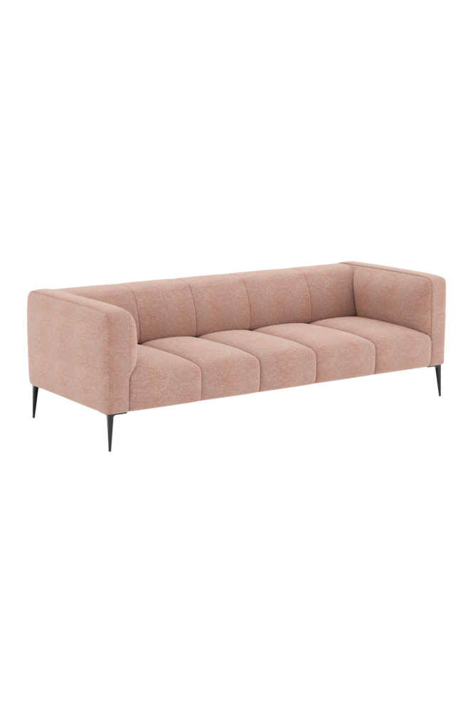 HUDSON sofa 3-seter Rosa