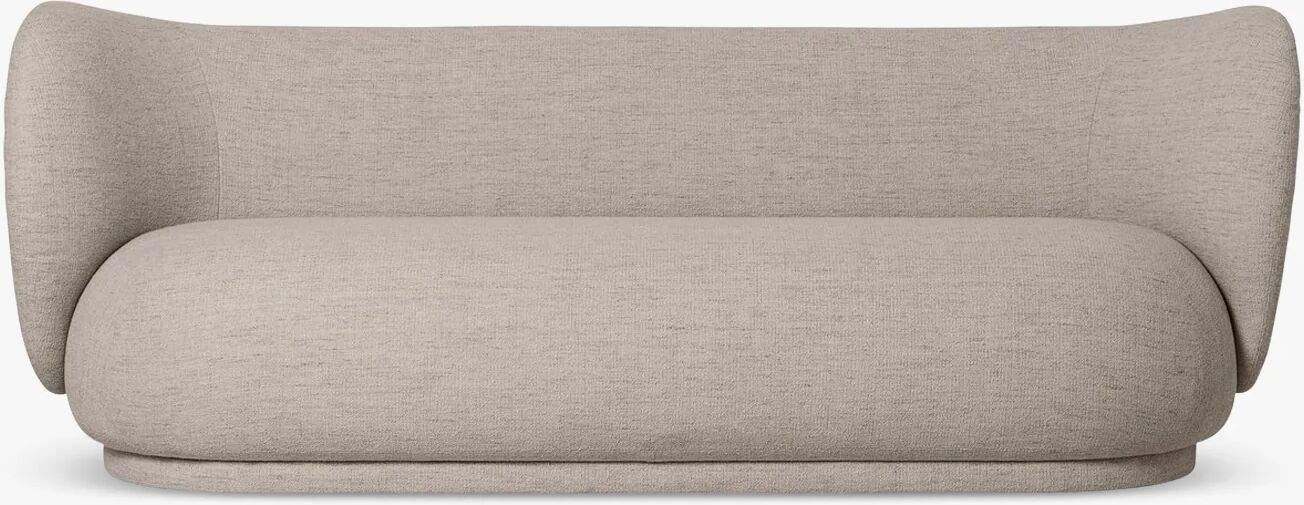 Ferm Living Rico 3-Seters Sofa-Boucle, Sand