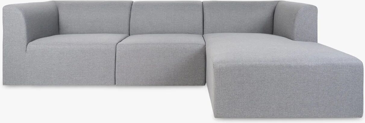 Nordic Essentials Alba Lounge Sofa, Lysegrå - Rett