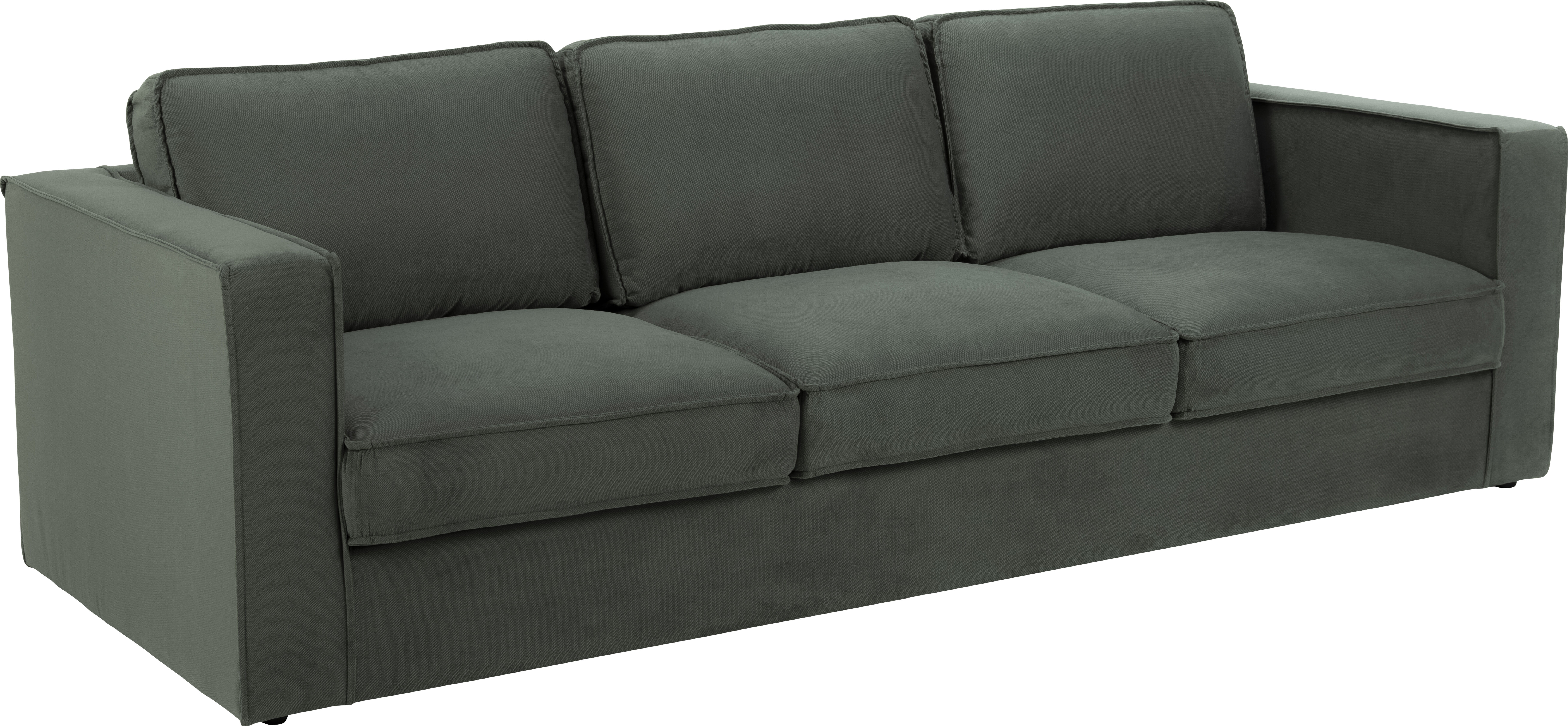 Calera sofa 3 personers grågrønn.