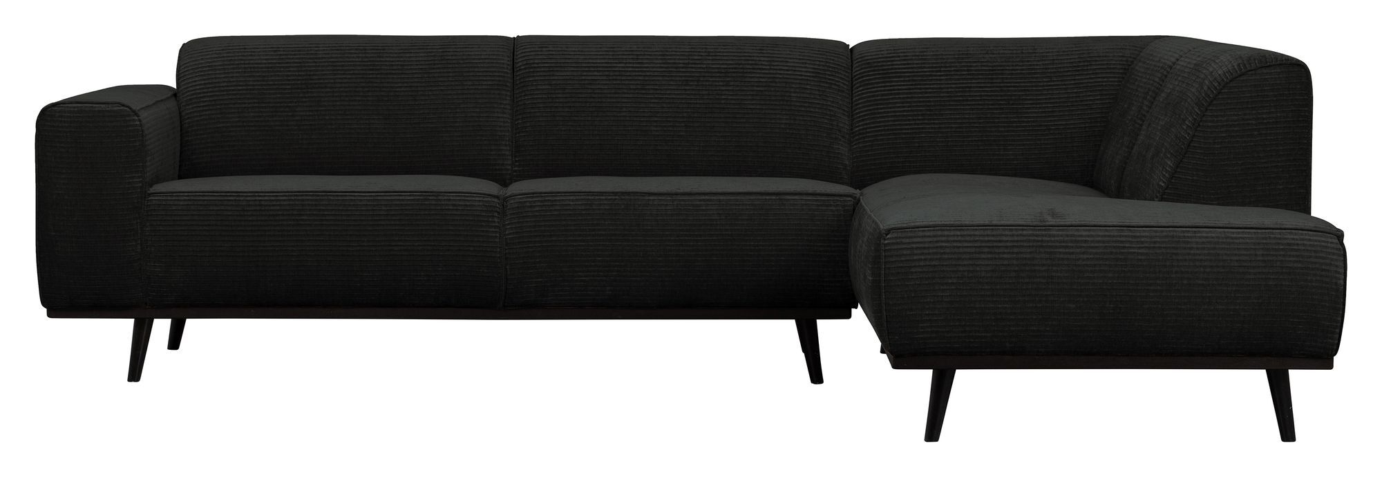 BePureHome Statement Sofa m. høyrevendt Sjeselong - Graphite   Unoliving