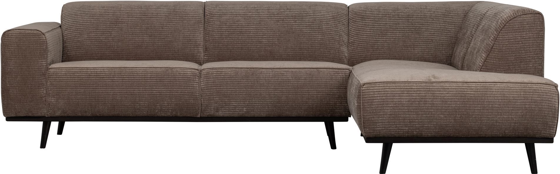 BePureHome Statement Sofa m. høyrevendt Sjeselong - Taupe   Unoliving