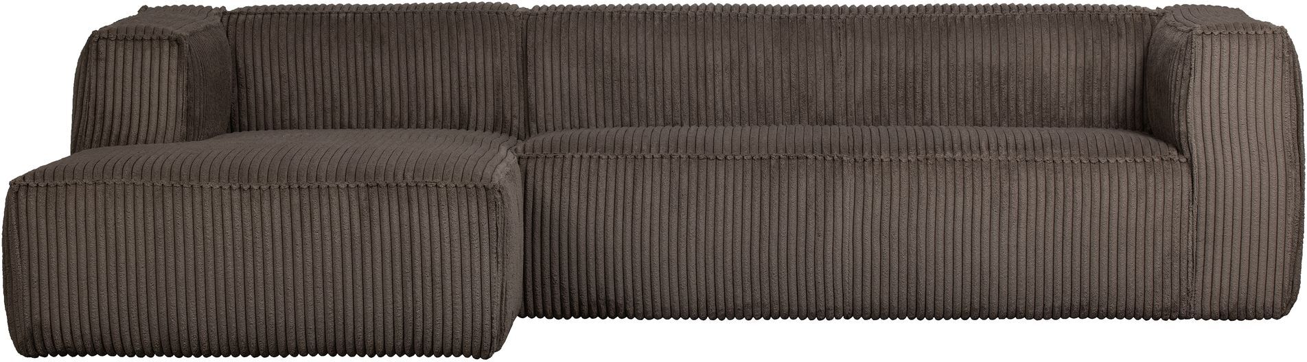 Woood Bean Sofa m. venstrevendt Sjeselong - Mud   Unoliving