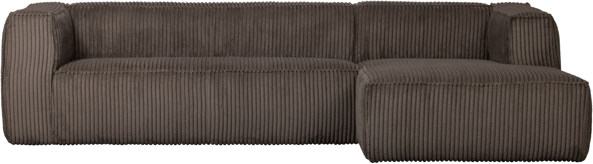 Woood Bean Sofa m. høyrevendt Sjeselong - Mud   Unoliving