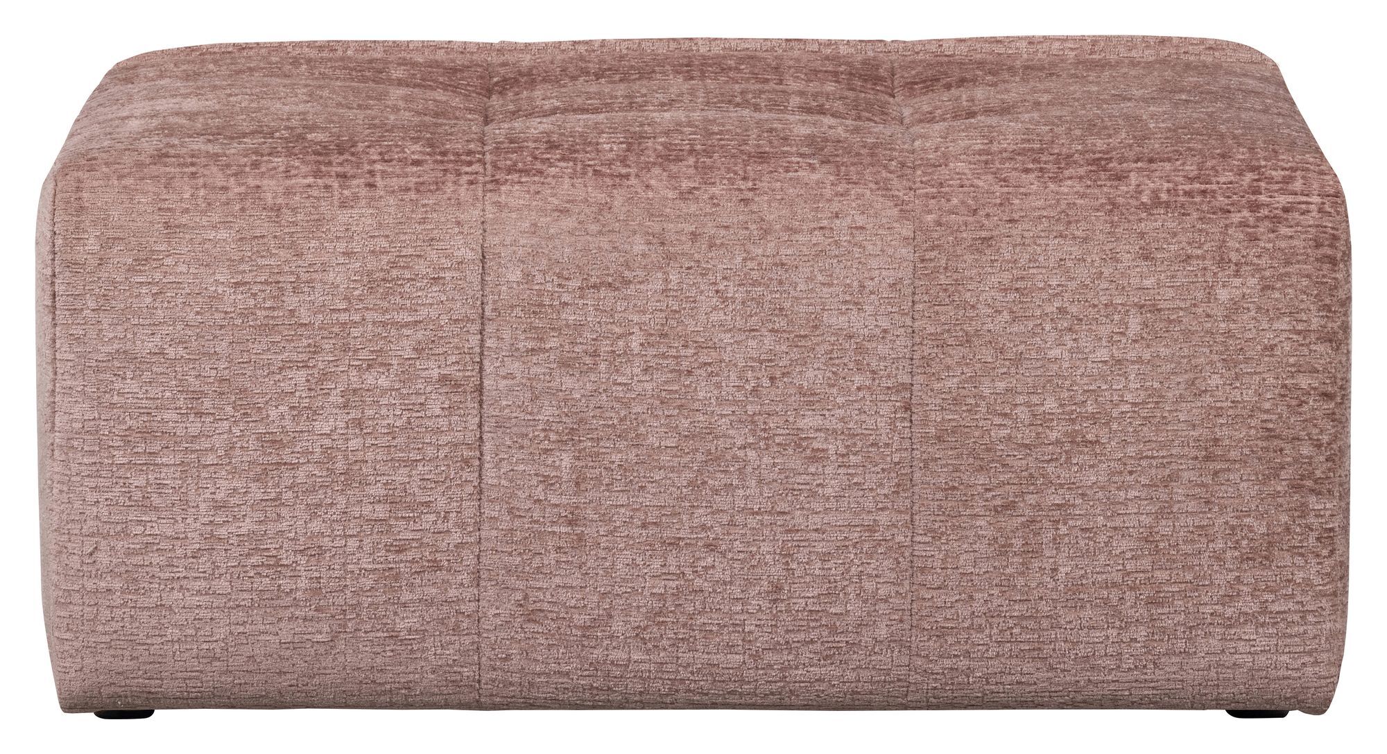 BePureHome Caleidoscoop Puff, Blush velour   Unoliving