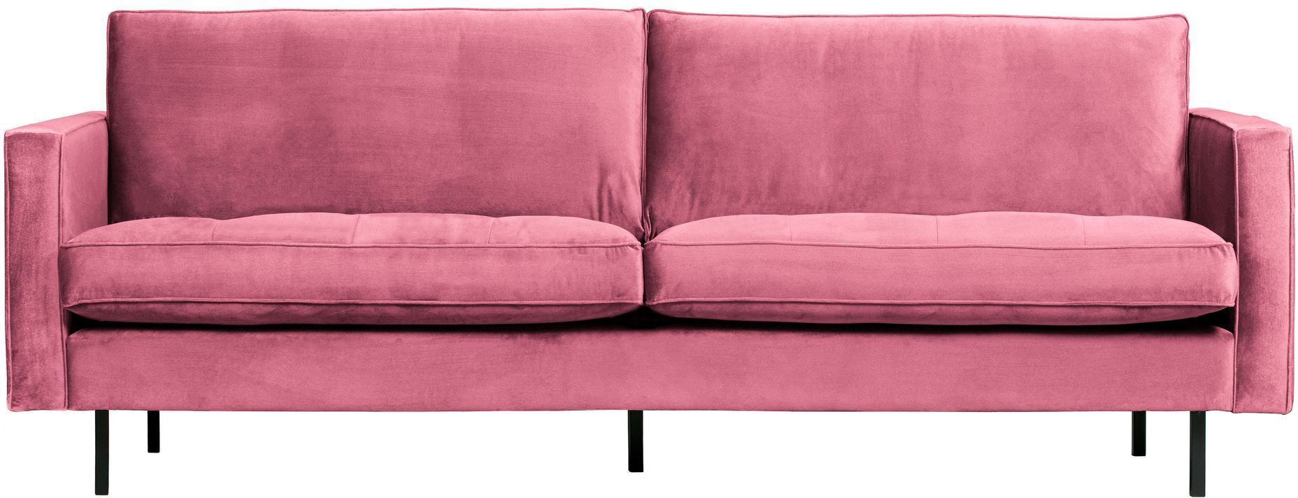 BePureHome Rodeo Classic 2,5-seter. Sofa - Pink Velur   Unoliving