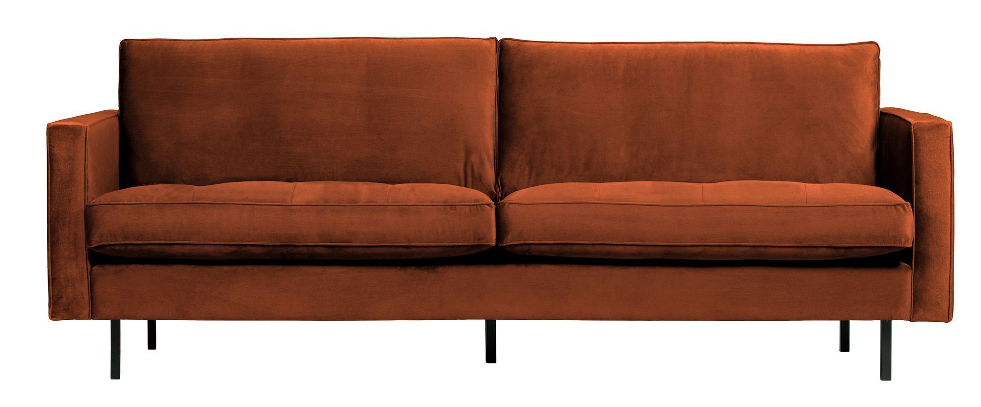 BePureHome Rodeo Classic 2,5-seter. Sofa - Rust Velur   Unoliving