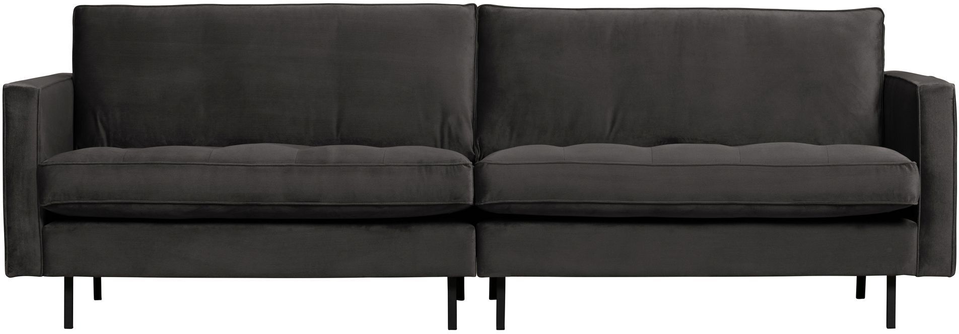 BePureHome Rodeo Classic 3-seter. Sofa - Antracit Velur   Unoliving