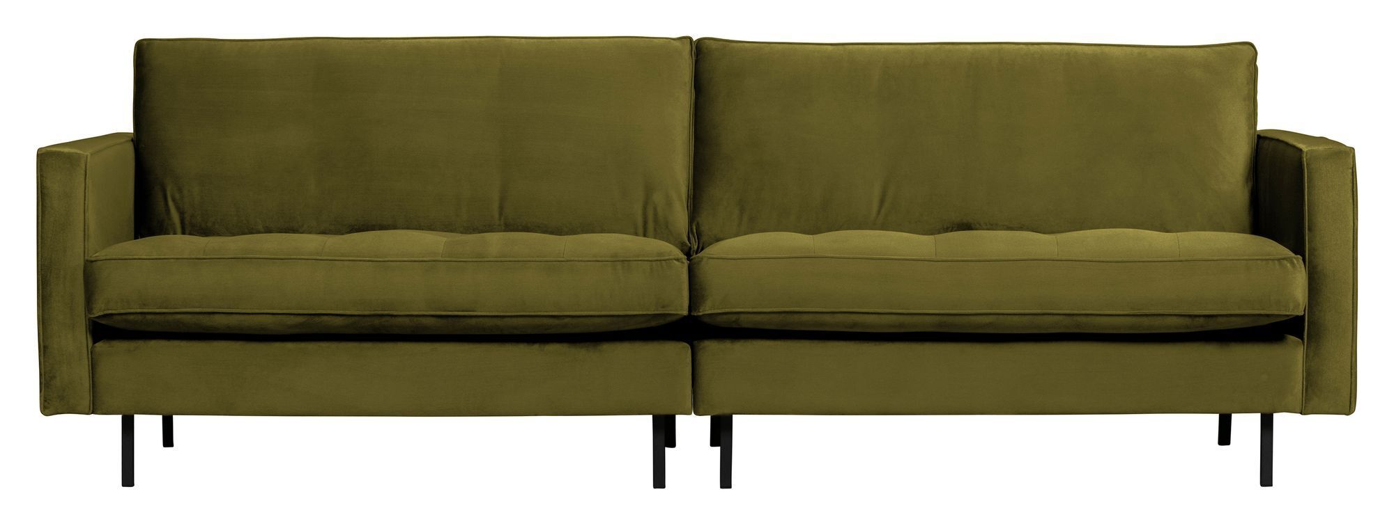 BePureHome Rodeo Classic 3-seter. Sofa - Oliven Velur   Unoliving