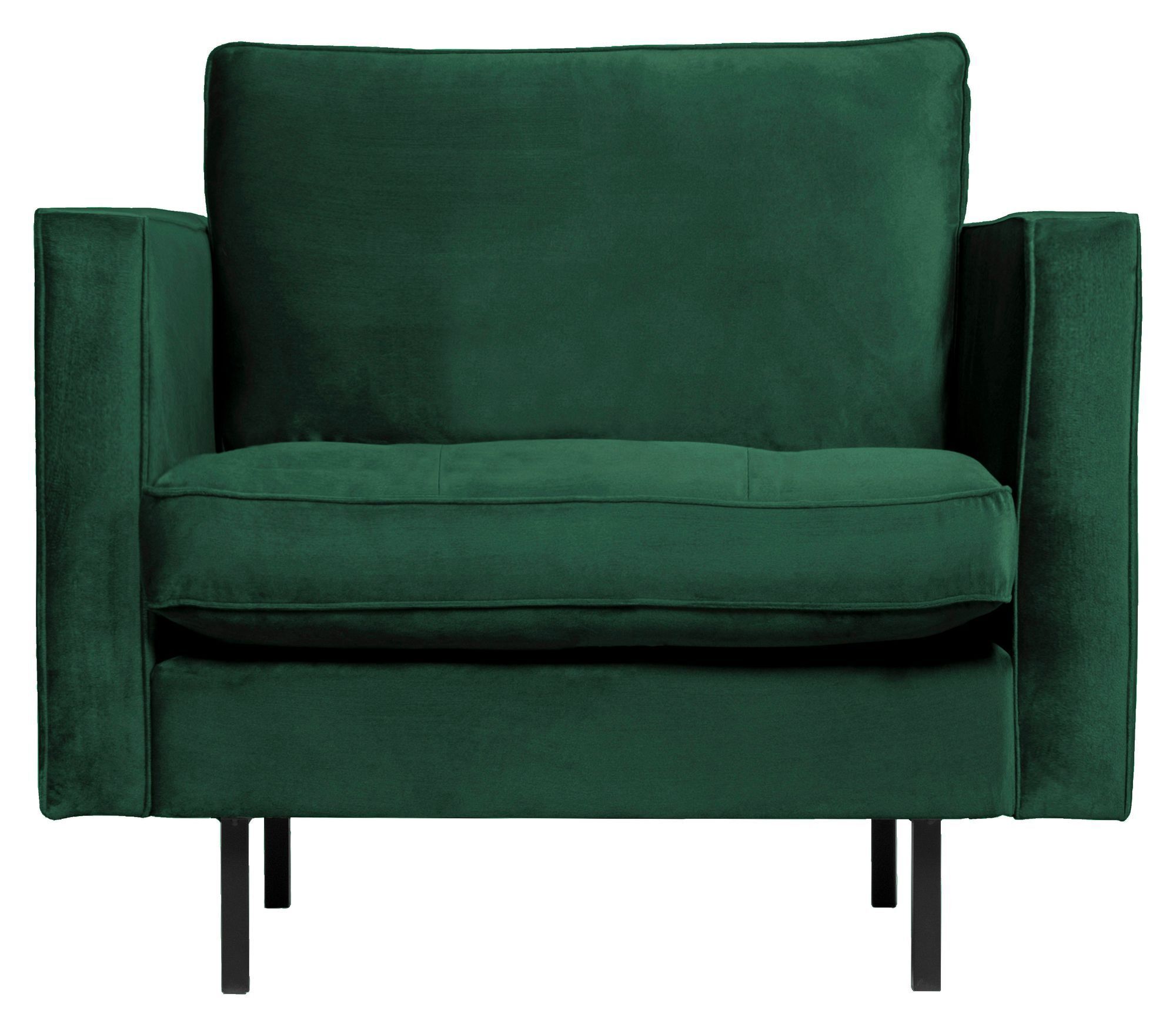 BePureHome Rodeo Classic Lenestol - Green Forest Velur   Unoliving