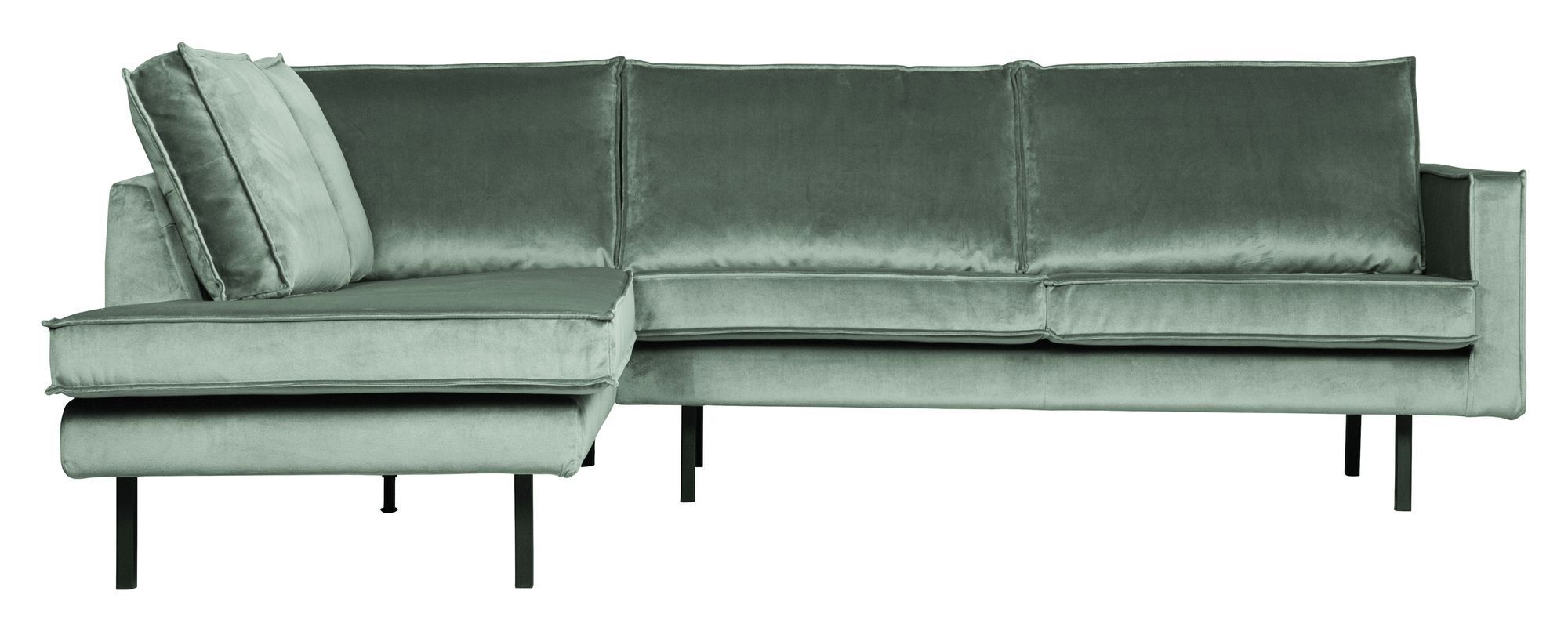 BePureHome Rodeo Sofa m/Venstrevendt sjese - Mint Velur   Unoliving