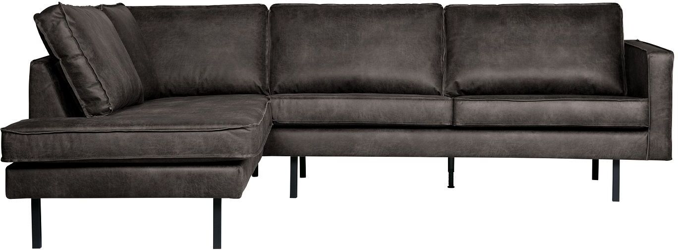 BePureHome Rodeo Sofa m/venstrevendt chaise - Sort   Unoliving