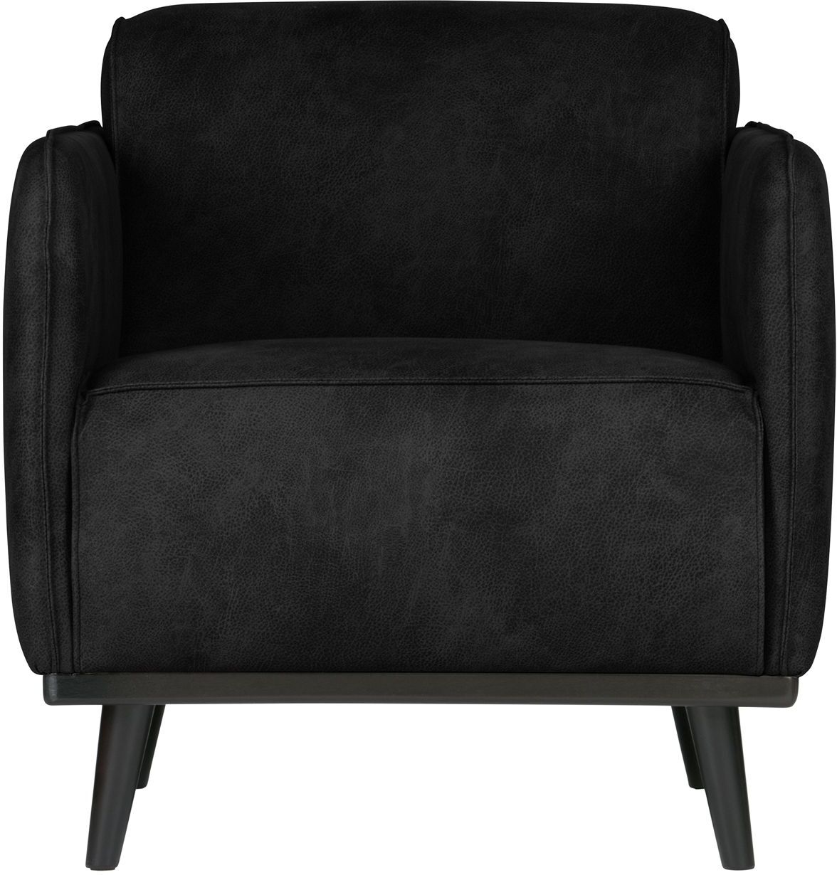 BePureHome Statement Lenestol m/kunstskinn- Black   Unoliving