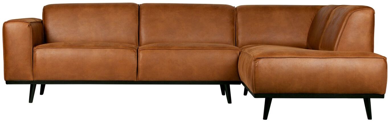 BePureHome Statement Sofa m/høyrevendt sjese - Cognac   Unoliving