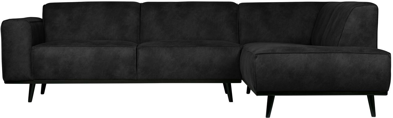 BePureHome Statement Sofa m/høyrevendt sjese - Sort   Unoliving