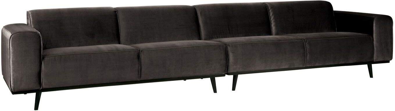 BePureHome Statement Sofa XL 4-seters. - Taupe velur   Unoliving