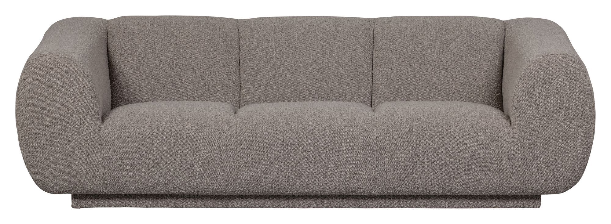 BePureHome Woolly 3-seter Sofa - Natural Mélange Bouclé   Unoliving