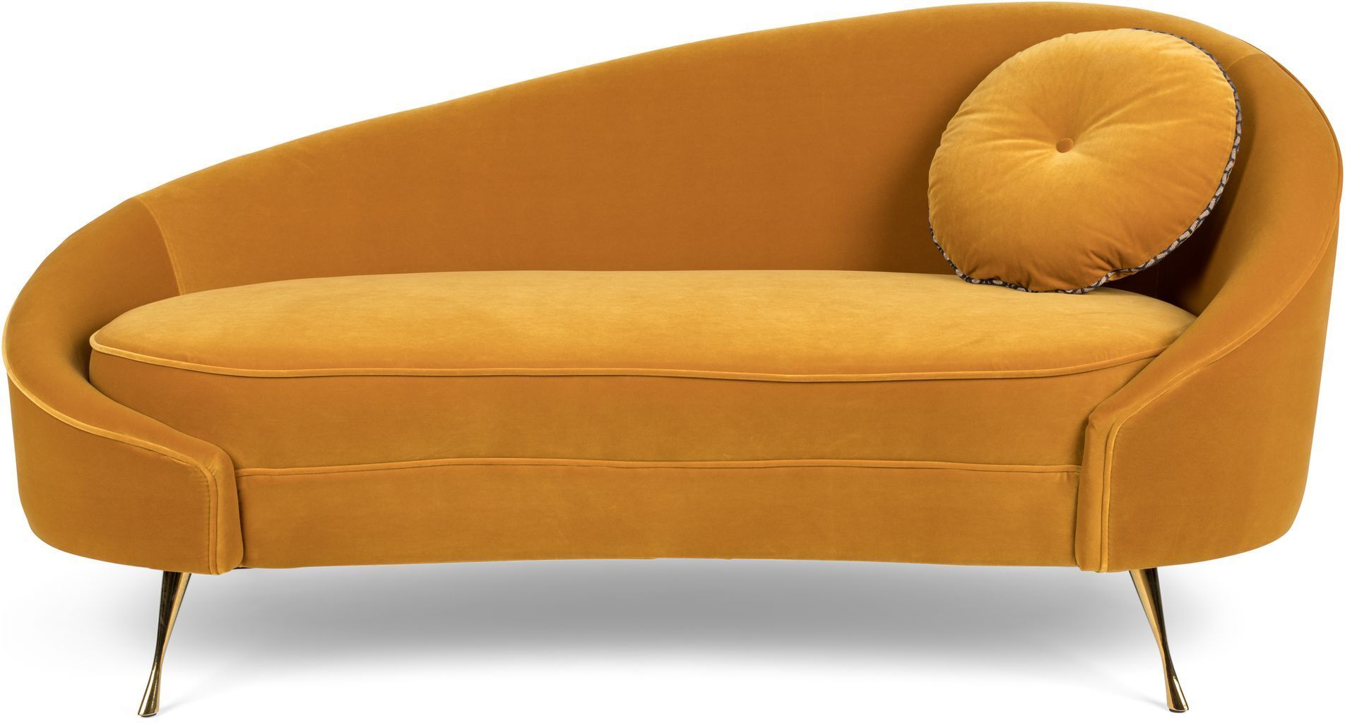 BOLD monkey I am not a Croissant Sofa - Okker   Unoliving