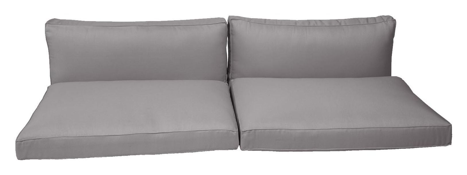 Cane-line Chester 3-pers. Loungesofa Putesett, Taupe, Cane-line Natté   Unoliving