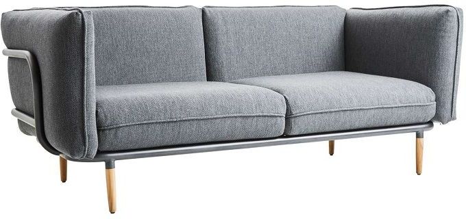 Cane-line - Urban Loungesofa - Lavagrå   Unoliving