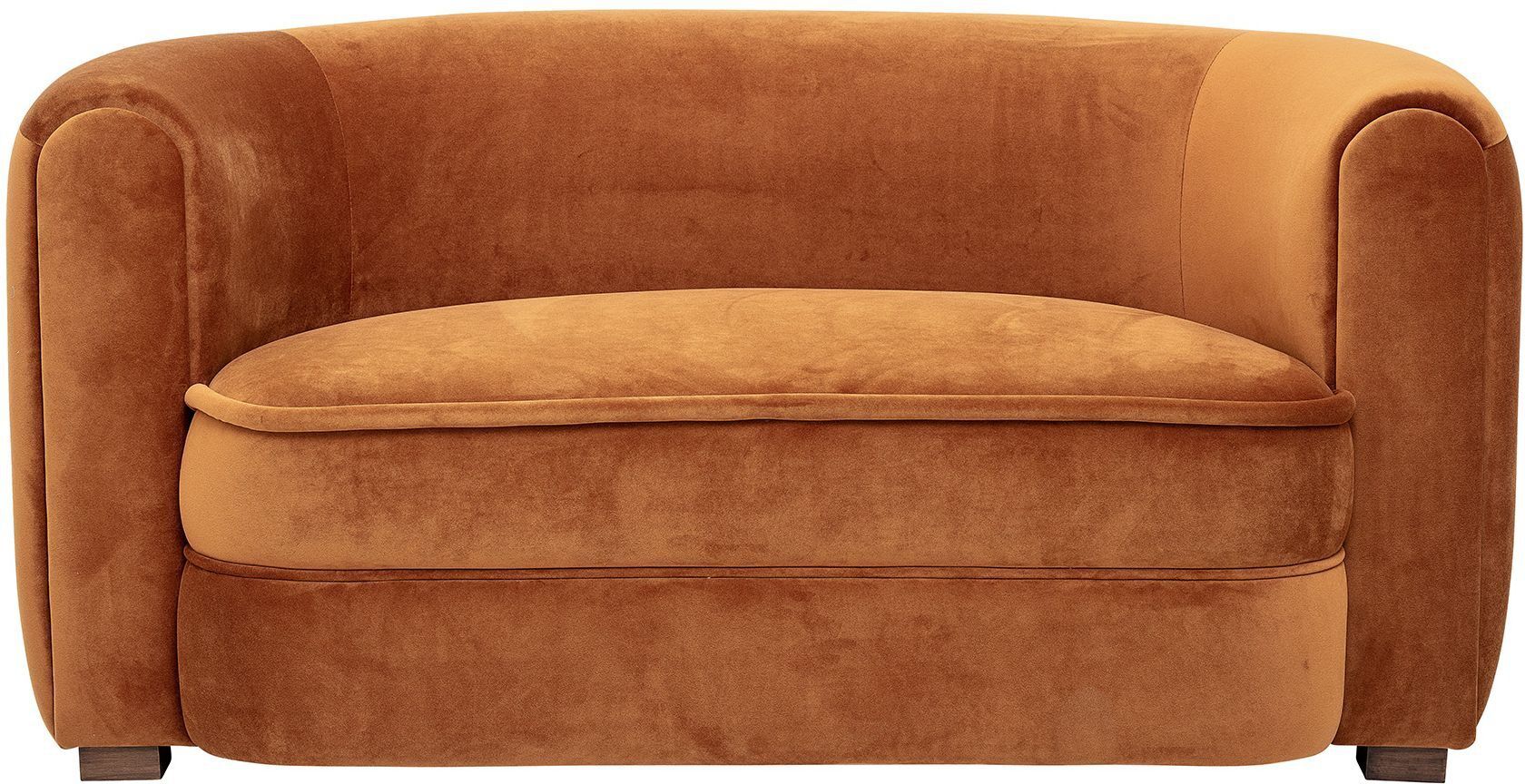 Creative Bloomingville Malala Sofa - Orange Velur   Unoliving