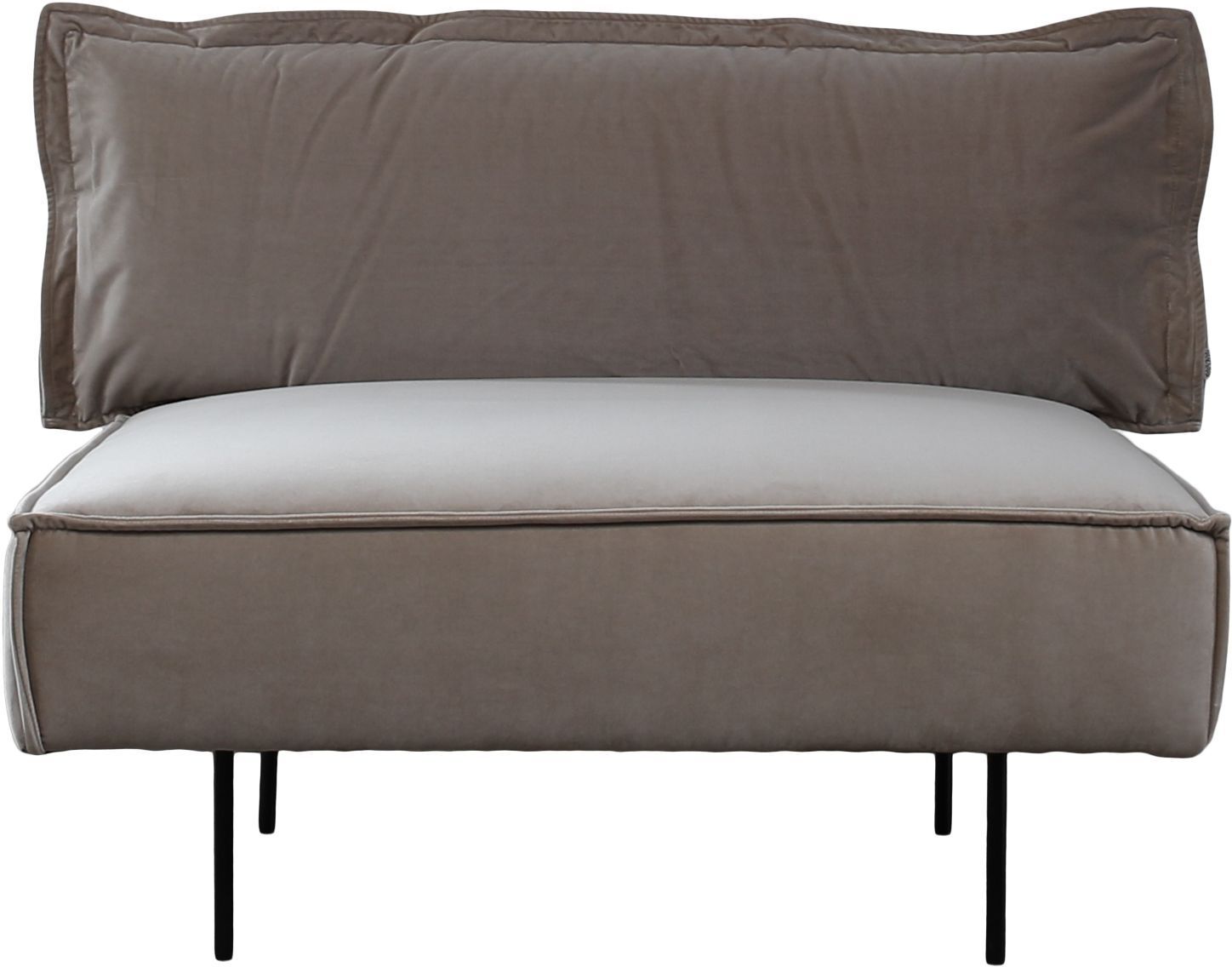 HANDVÄRK - Modular Sofa Midter - Sand fløyel   Unoliving