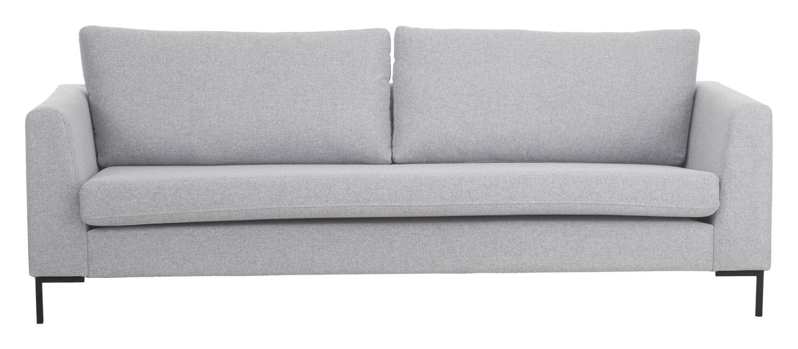 Juvila BARI 3-pers sofa, Lys grå   Unoliving