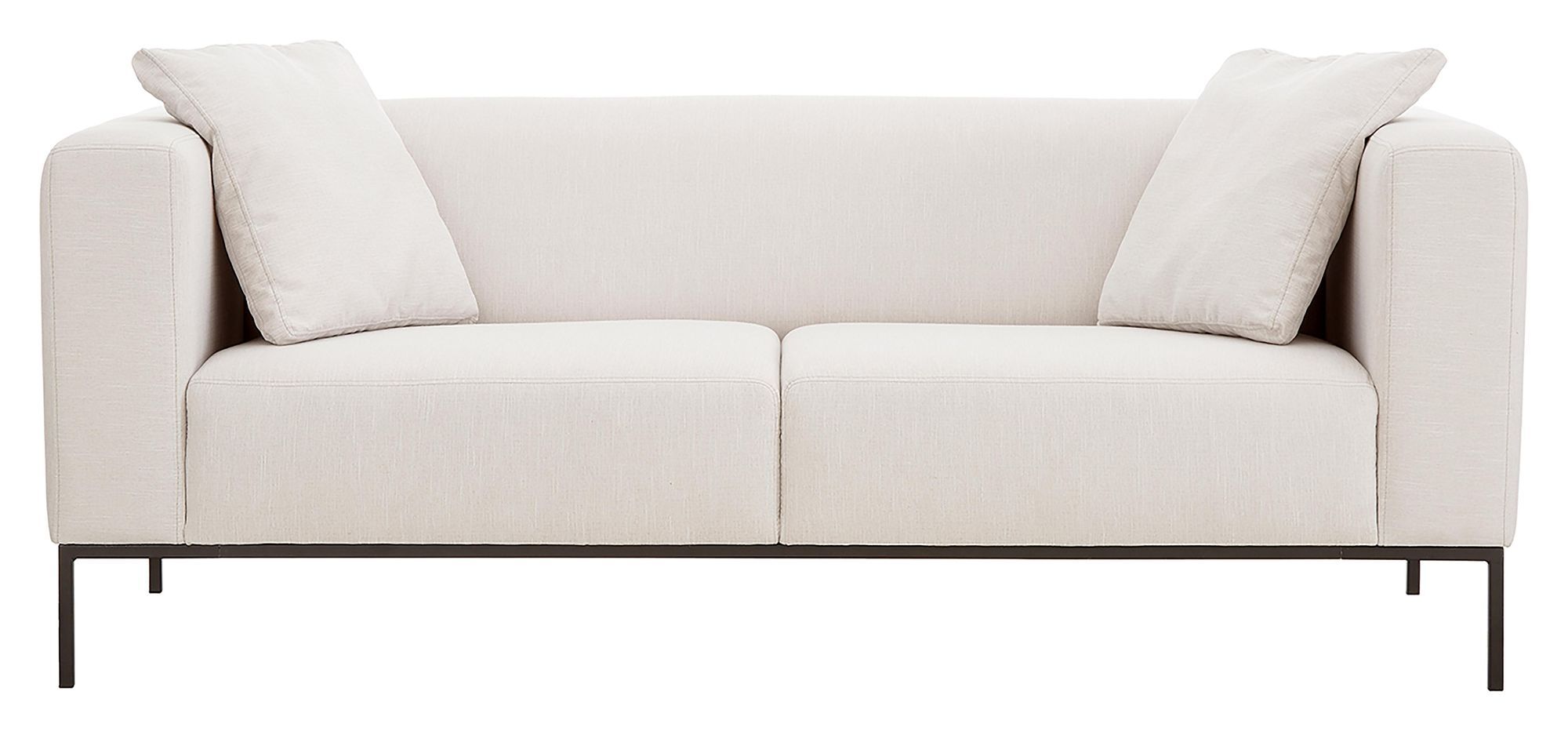 Juvila LYON 3-pers. sofa, Beige/hvit   Unoliving