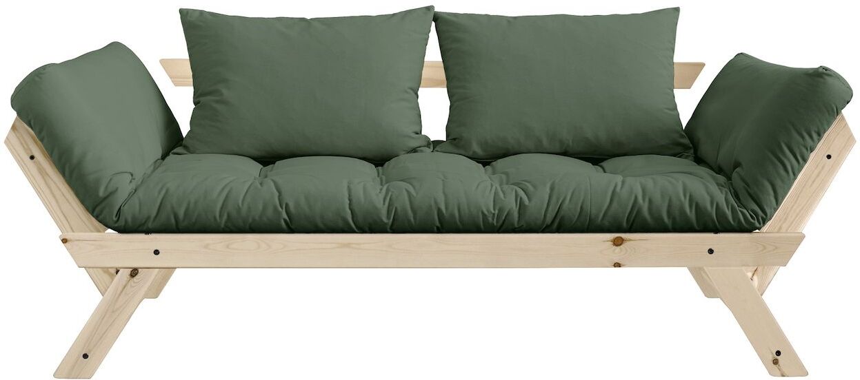 Karup Design Bebop Sovesofa, OlivenGrønn/Natur   Unoliving