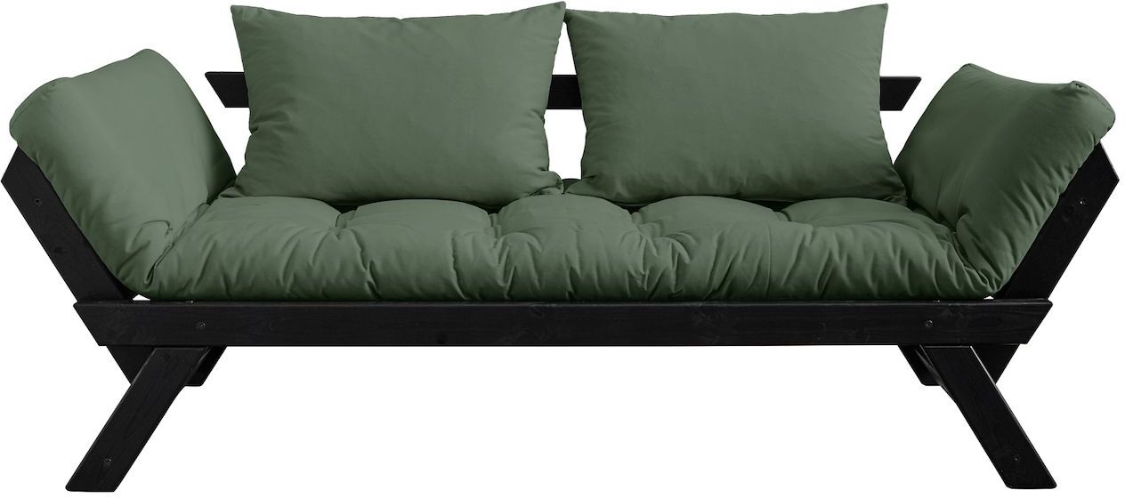 Karup Design Bebop Sovesofa, OlivenGrønn/Sort   Unoliving