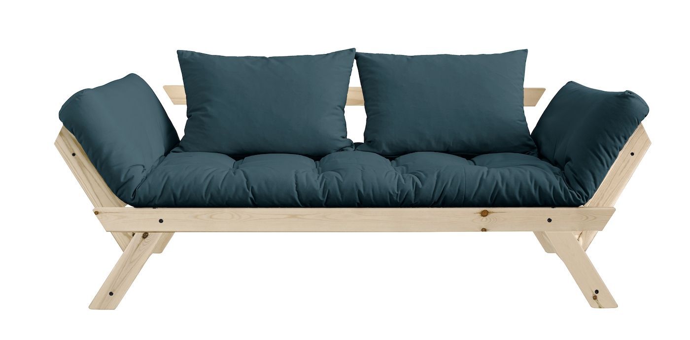 Karup Design Bebop Sovesofa, Petrolium/Natur   Unoliving