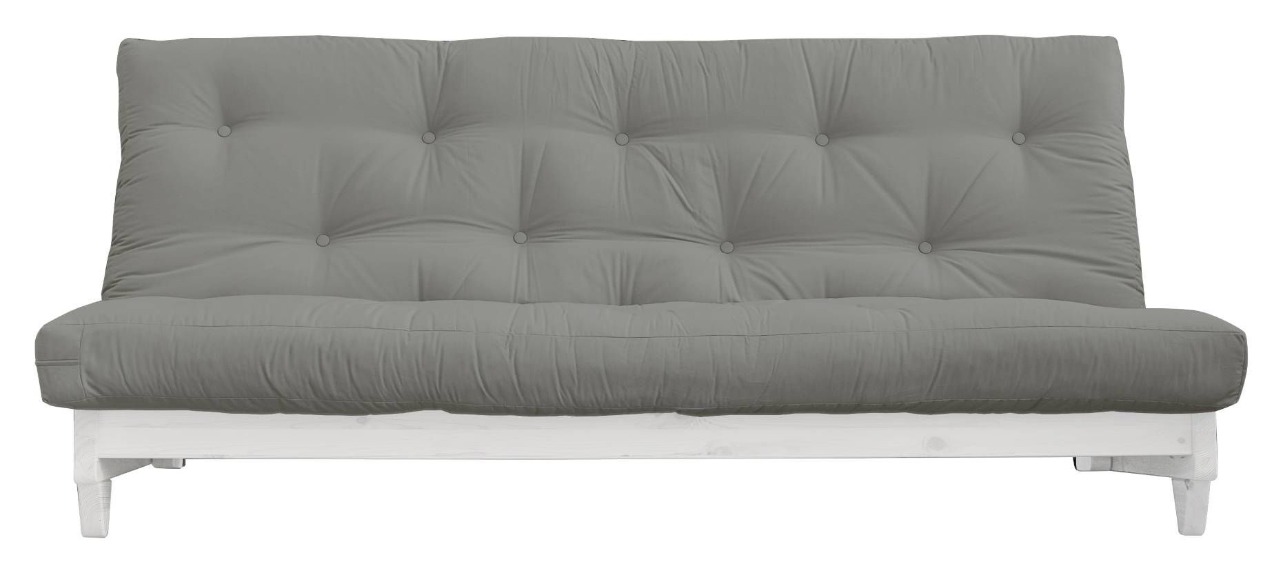 Karup Design Karup - Fresh - Sovesofa - Lysegrå - Hvit stell   Unoliving