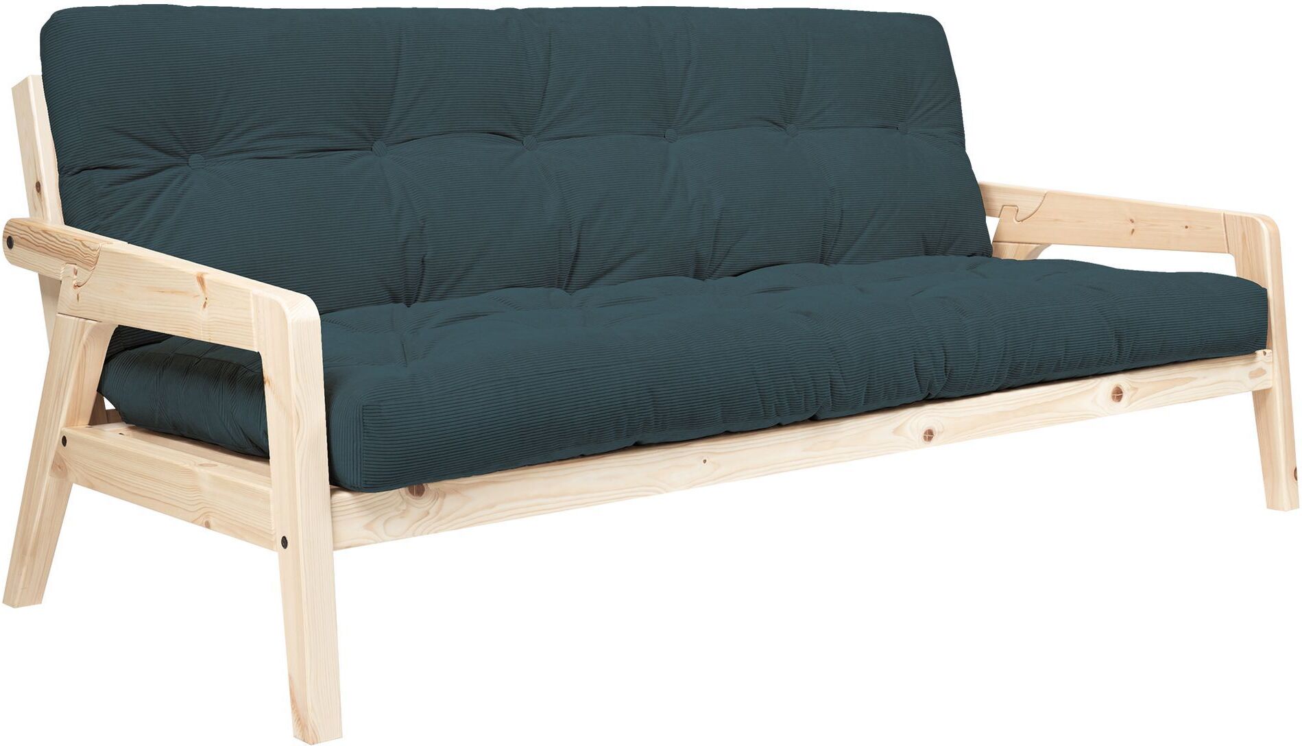 Karup Design Grab Sovesofa - Furu/Pale Blue   Unoliving