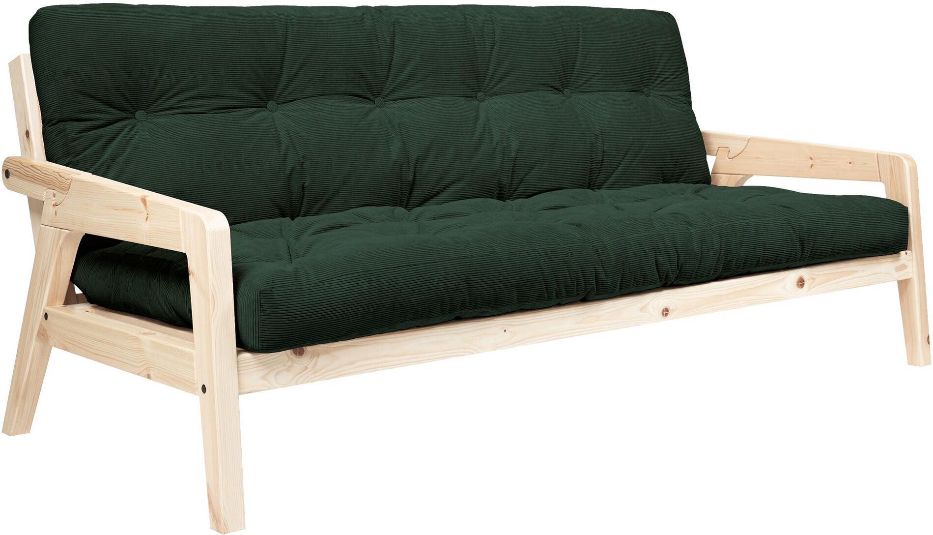 Karup Design Grab Sovesofa - Furu/Seaweed   Unoliving