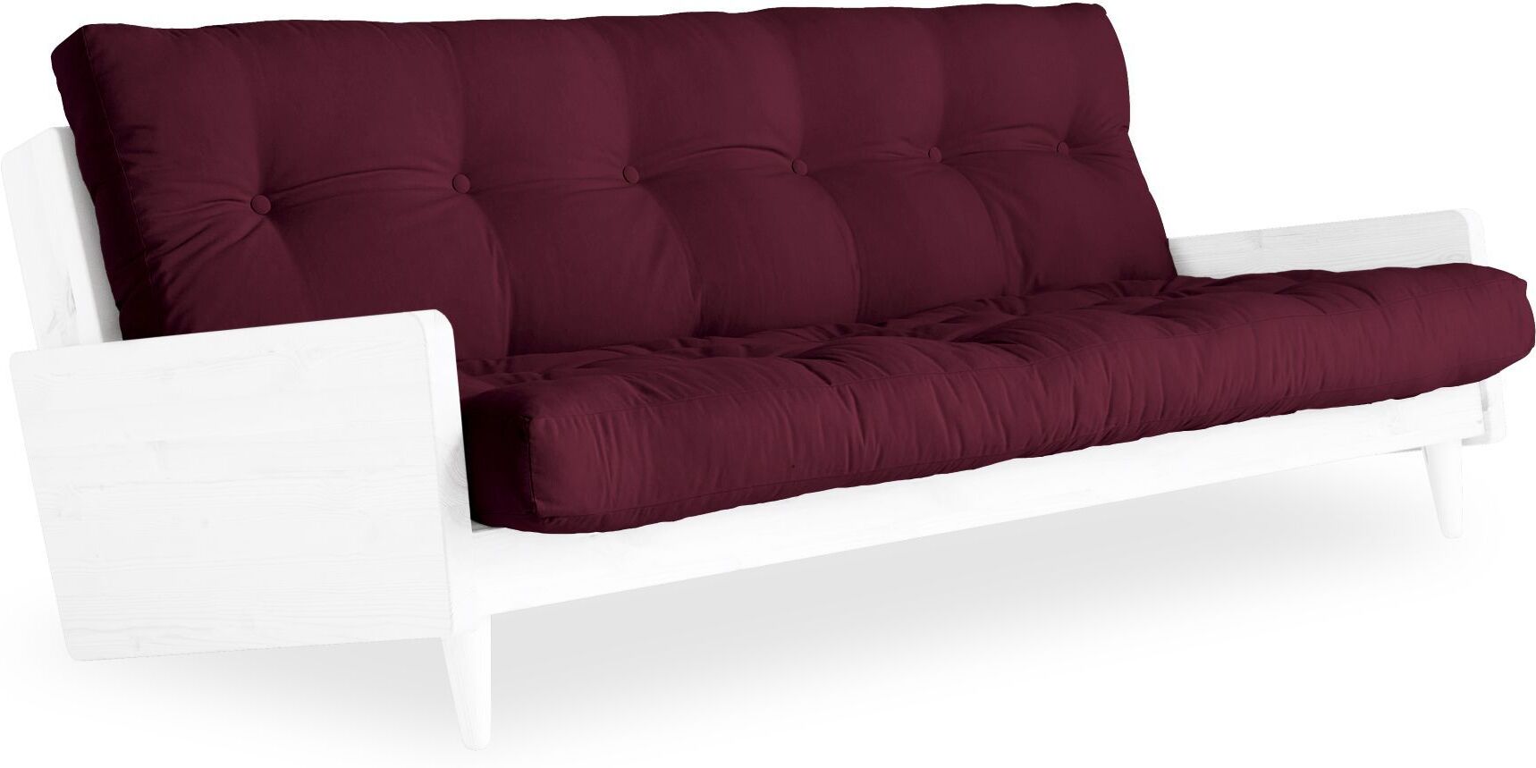 Karup Design Indie Sovesofa, Bordeaux/Hvit   Unoliving