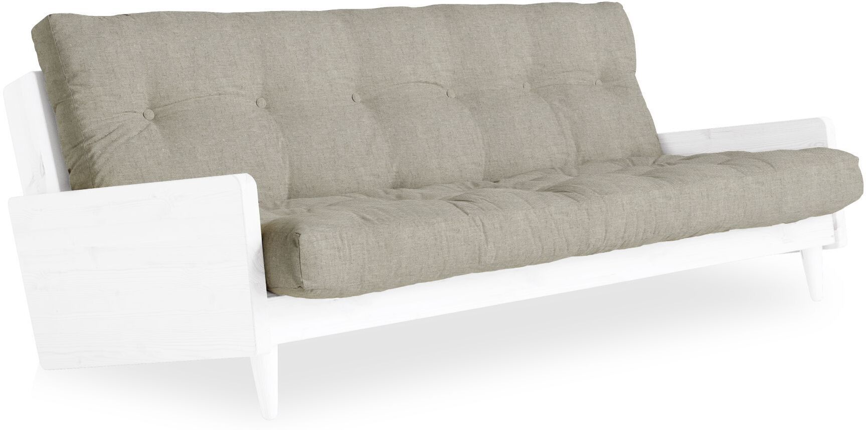 Karup Design Indie Sovesofa, Linen/Hvit   Unoliving