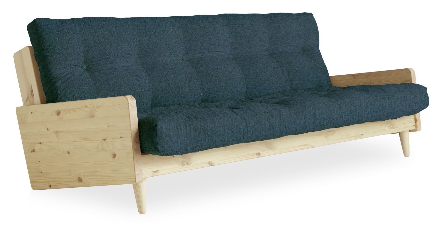 Karup Design Indie Sovesofa, Mørkeblå/Natur   Unoliving