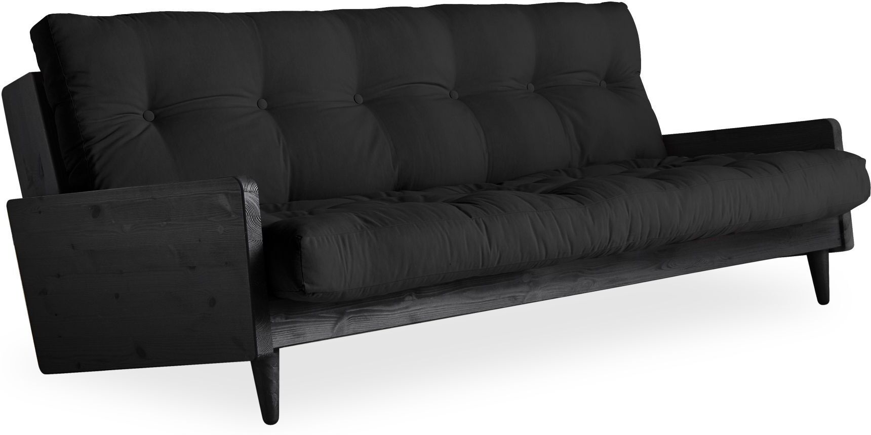 Karup Design Indie Sovesofa, Mørkegrå/Sort   Unoliving