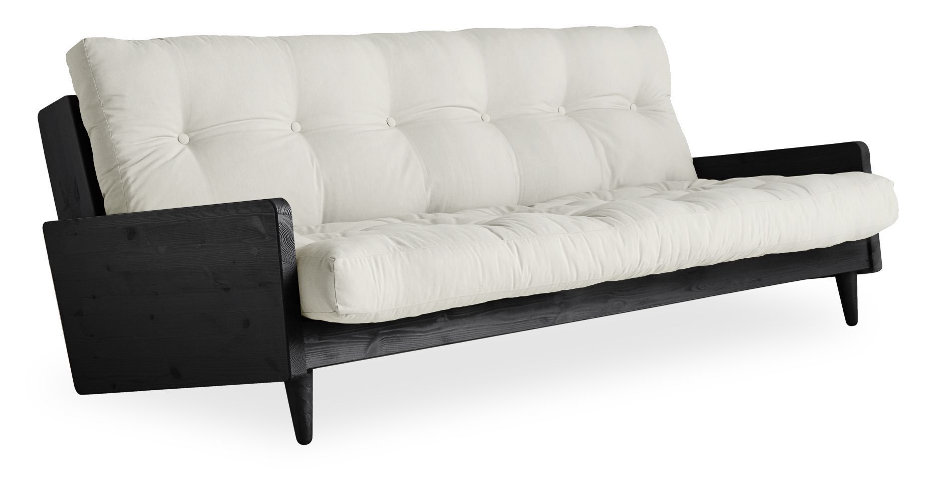 Karup Design Indie Sovesofa, Natur/Sort   Unoliving