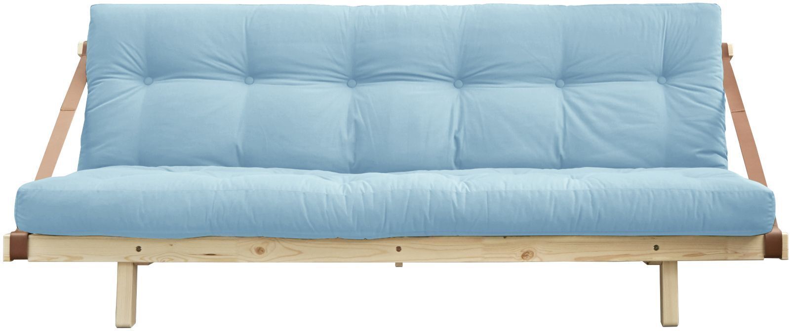 Karup Design Jump Sovesofa, Lyseblå/Natur   Unoliving