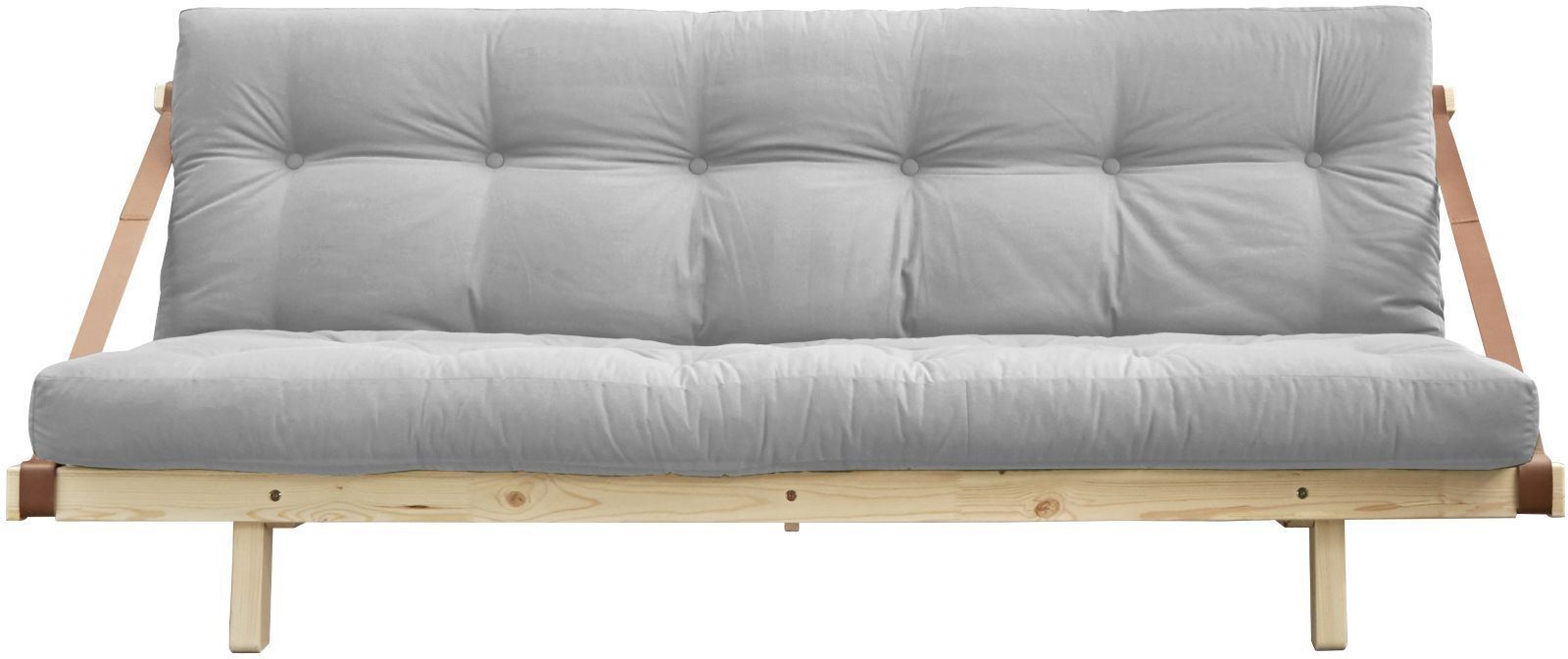 Karup Design Jump Sovesofa, Lysegrå/Natur   Unoliving